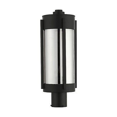 Livex Lighting 22386-04 2 Light Black Outdoor Post Top Lantern