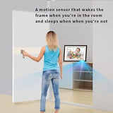 Digital Picture Frame&#65292;JREN 10.1 inch WiFi Digital Photo Frame with HD Tou