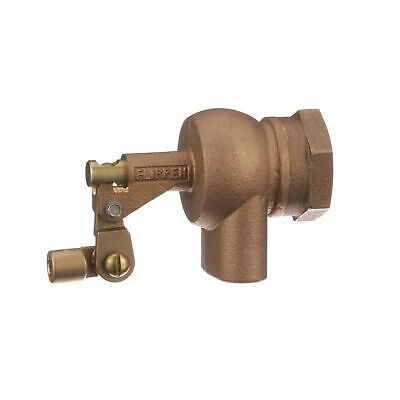 Watts 1500 Female NPT Inlet Bronze Heavy Duty Float Valve, 1 1/2 Inch