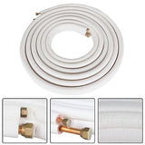 findmall 25FT Air Conditioning Copper Tubing Hose Extension 1/4" and 1/2" Twi...