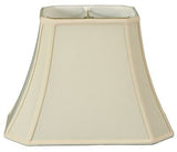 Royal Designs Rectangle Cut Corner Lamp Shade - Eggshell - (7 x 10) x (12.25 ...