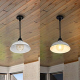 JONATHAN Y JYL7611A Jasper 12.25" 1-Light Farmhouse Industrial Indoor/Outdoor...