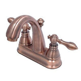 Kingston Brass FSY561ACLAC American Classic 4" Centerset Bathroom Faucet, Ant...