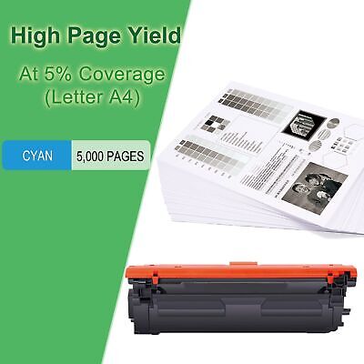 508A Cyan Toner Cartridge Replacement for HP 508A CF361A for Laserjet Enterpr...