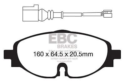 Ebc Brakes Dp42150R Yellow stuff Street And Track Brake Pads Fmsi Pad Design ...