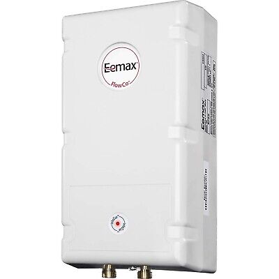 Eemax SPEX65 FlowCo Tankless Electric Water Heater, White