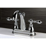 Kingston Brass FSY561ACLAC American Classic 4" Centerset Bathroom Faucet, Ant...