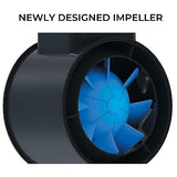 VENTS-US TT Pro 150 Inline Duct Fan (6 inches) for High Static Pressure Duct ...