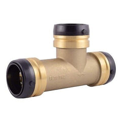 SharkBite 1-1/2 Inch Slip Tee, Push to Connect Brass Plumbing Fitting, Copper...