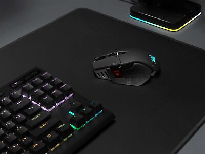 Corsair M65 RGB Ultra Wireless, Tunable FPS Wireless Gaming Mouse, Black