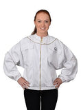 Humble Bee 310 Polycotton Beekeeping Jacket with Round Veil Crystal White