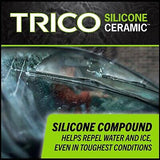 TRICO Silicone Ceramic Coated 24" + 19" Super Premium Automotive Replacement ...