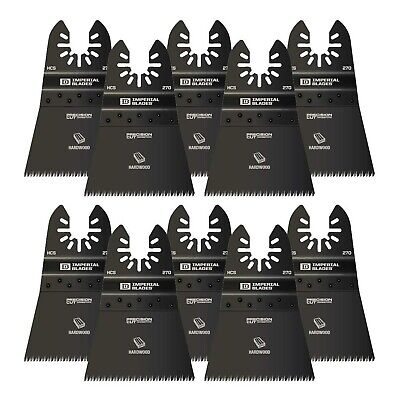 Imperial Blades IBOA270-10 One Fit 2-1/2" Japanese Tooth Hardwood Blade, 10PC...