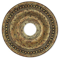 Livex Lighting 82074-36 Wingate-Ceiling Medallion, Hand Applied European Bronze