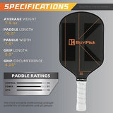 Pickleball Paddle,USAPA Approved Light Pickleball Paddles with Reinforced Car...