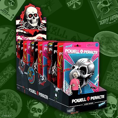 Super7 Powell-Peralta - 3.75" Powell-Peralta Retail Display Action Figure Cla...