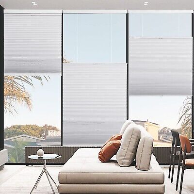 MYshade Top Down Bottom Up Shades Cordless Cellular Shades Blackout Blinds fo...