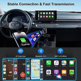 Wireless CarPlay Adapter for Android iPhone, Multi-User Wired to Wireless Car...