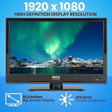 Pyle 15.6 Inch 1080p LED RV Television - Slim Flat Screen Monitor FHD Small T...