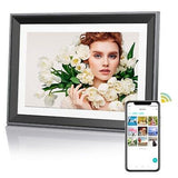 Atatat Digital Picture Frame 10.1 Inch 32GB WiFi Digital Photo Frame with Ins...