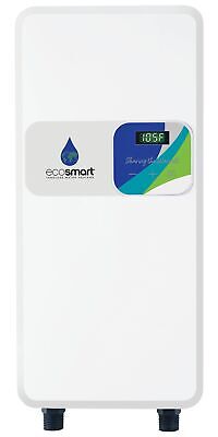 EcoSmart ECOS 12, Tankless Electric Water Heater, 12 kW, 240 Volt, Up to 2.9 ...