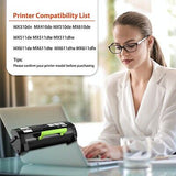 60F1H00 601H Toner Cartridge Compatible Replacement for Lexmark 601H 60F1H00 ...