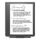 Amazon Kindle Scribe Fabric Folio Cover with Magnetic Attach, Sleek Protectiv...