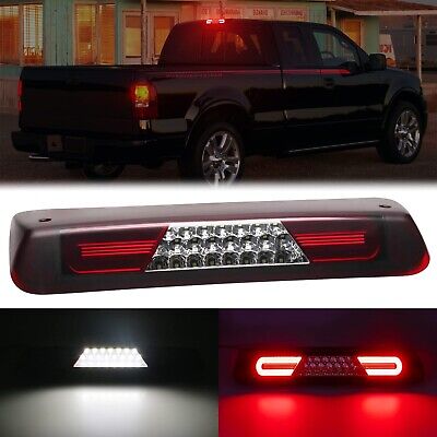 R&F Auto LED Clear Red Lens 3rd Brake Light Replacement for F150 (2004-2008)/...