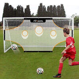 PROGOAL Soccer Goal Target Training Nets - 24x8FT/17x6.6FT/11x6FT Soccer Trai...