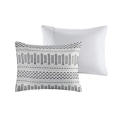 INK+IVY Luxurious Cotton-Bedding Set - Mid Century Trendy Geometric Design, A...