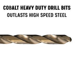 Drill America - DWD60J-CO-SET 60 Piece m35 Cobalt Drill Bit Set (Wire Sizes: ...