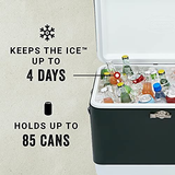 Coleman Cooler | Steel-Belted Keeps Ice Up to 4 Days | One Size, Green