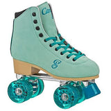 Candi GRL Carlin Quad Freestyle Artistic Roller Skates Green/Blue 10