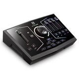 RGB Dual USB Audio Interface Mixer for Streaming and Gaming with XLR Micropho...