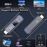 Wireless HDMI Transmitter and Receiver, TTQ Wireless HDMI Extender, 4K Decode...