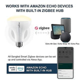 Sengled Zigbee Smart Bulb, Works with SmartThings and Echo with Built-in Hub,...