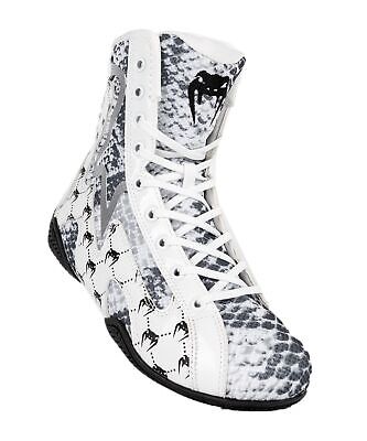 Venum White Snake Boxing Shoes - White 6.5