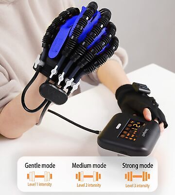 2023 New Rehabilitation Robot Gloves Upgrades Hand Stroke Recovery Equipment ...