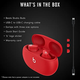 Beats Studio Buds – True Wireless Noise Cancelling Earbuds – One Size, Red