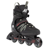 K2 Kinetic 80 Men's Inline Skates 7.5 Black/Gray