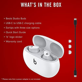 Beats Studio Buds – True Wireless Noise Cancelling Earbuds – One Size, White