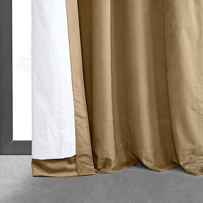 HPD Half Price Drapes Velvet Blackout Curtains/Drapes - 120 Inches Long 1 Pan...