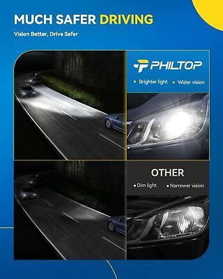 PHILTOP Headlight Assembly, Compatible with 2018-2020 Equinox Driver Side, Am...