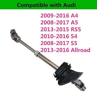 GXARTS Intermediate Steering Shaft 8K1419753H Compatible with Audi A4 2009-20...