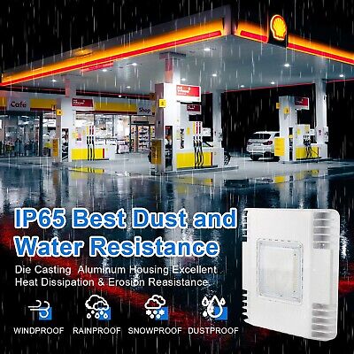 150W LED Canopy Light, 21000LM 5700K Super Bright Gas Station Carport Ceiling...