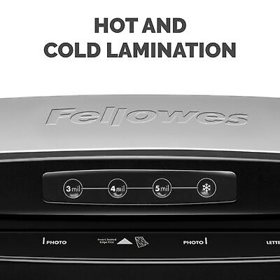 Fellowes Saturn 3i 125 Thermal Laminator Machine for Home or Office with Pouc...