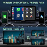 2024 Newest- Wireless Carplay & Android Auto with 2.5K Dash Cam, Carplay Scre...