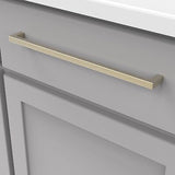 Hickory Hardware 5 Pack Solid Core Kitchen Cabinet Pulls, Luxury Cabinet Hand...