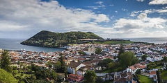 Posterazzi PDDEU23WBI0196LARGE Portugal, Azores, Terceira Island. Angra do He...