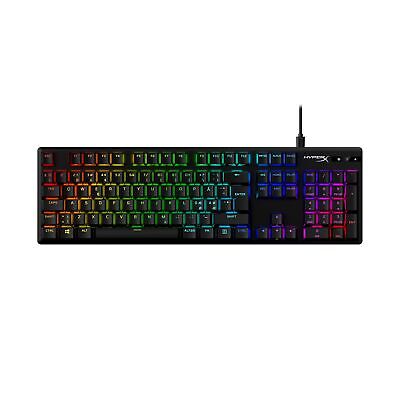 HyperX Alloy Origins PBT - Mechanical Gaming Keyboard, PBT Keycaps, RGB light...